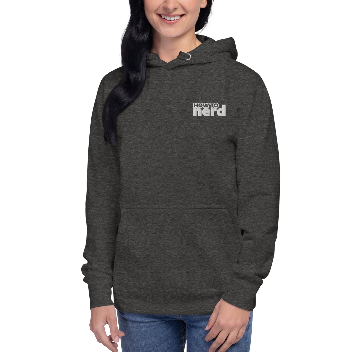 How To Nerd Unisex Embroidered Hoodie